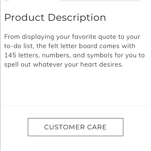 New Xo Sienna Letter Board - Picture 2 of 4